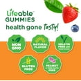 thumbnail image 4 of Lifeable Turmeric Curcumin and Ginger for Kids – with Black Pepper Extract – 2000mg  – Gluten Free Vegetarian Chewable – Reduce Inflammation – 90 Gummies, 4 of 6
