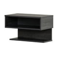 thumbnail image 3 of South Shore Sazena Floating Nightstand Gray, 3 of 11