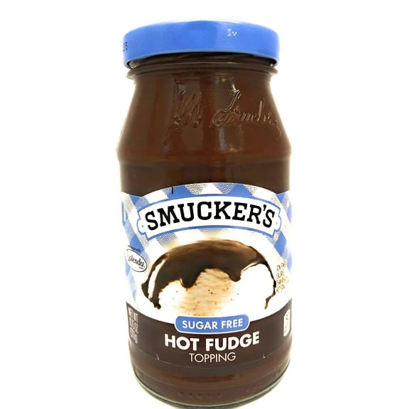 Smucker,S Sugar Free Hot Fudge Topping (Pack Of 2) 11.75 Oz Jars