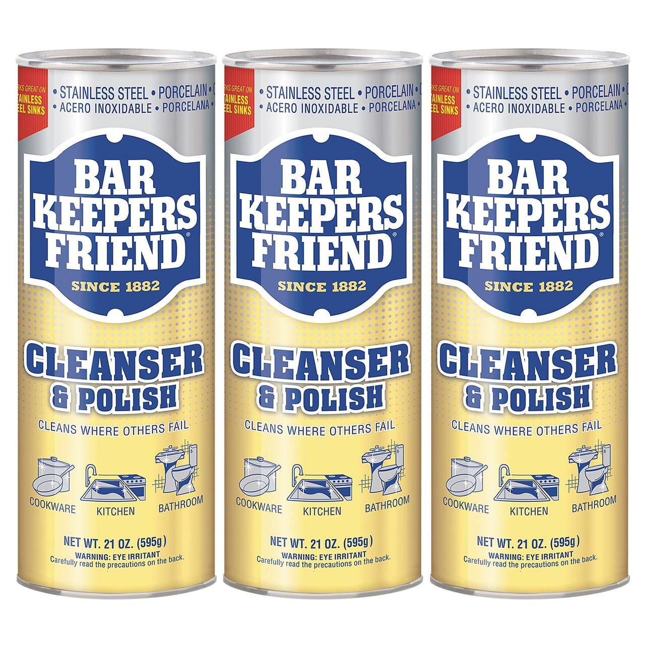 Bar Keepers Friend Powdered Household Cleanser and Polish Gel, for