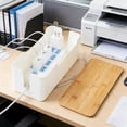 thumbnail image 4 of Management For Desk Small Size Cord Organizer With Base Wire For Home Desktop Small Space Storage Storage College Dorm Sign Storage Container Organizers And Storage for Closet Baby Storage Organizer, 4 of 6