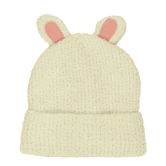 Yankee Toybox Baby Bunny Plush Beanie 3-D Rabbit Ears for Toddlers PL15584