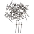 thumbnail image 2 of Remaches ciegos Baoblaze Remaches de acero inoxidable 4mm 50pcs, 2 of 8