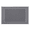 0042Silver+Black, variant on ROSOZ Nordic Japanese Chinese Woven Square Double Frame PVC Place Mats Heat Resistant Minimalist Dining Tableware