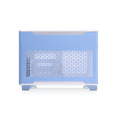 thumbnail image 3 of Thermaltake TR100 SFF Chassis; mITX Support 18.9 Liters PCIe 4.0 Riser Cable Included 360mm GPU Clearance 280mm Radiator Support Removable PCIe Bracket, Hydrangea Blue, CA-11A-00SFNN-00, 3 of 13