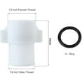 thumbnail image 3 of 7/8'' Female Pipe Adapter to 1/2'' Male, 1/2" Female to 7/8" Male Hose Connector, Faucet Connector with Stainless Steel Filter, for Outdoor Faucet, Bidet, Toilet Fill Valve, Hose Dispenser, 3 of 8