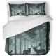 thumbnail image 1 of Juego de Ropa de Cama ABPHQTO 3 Piezas Green Nature Twin Size con 2 fundas de almohada, 1 of 1