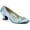 Blue, variant on 254-EDITH, 2.5" Heel Satin Shoe
