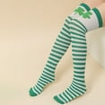 thumbnail image 4 of Zonao St.Patrick's Day Party Striped High Socks Women Over Knee High Socks Compression Socks(Length:70CM), 4 of 6
