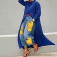 thumbnail image 4 of Karymi Jeans for Women High Waist Floral Print, Large Flower Pattern Loose Wide Leg Denim Trousers with Side Pockets, 4 of 9