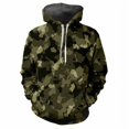 thumbnail image 3 of Sudadera con capucha con estampado 3D de camuflaje de jungla, sudadera de calle para primavera y otoño, sudadera holgada informal para deportes al aire libre, sudaderas clásicas de camuflaje para niño, 3 of 5