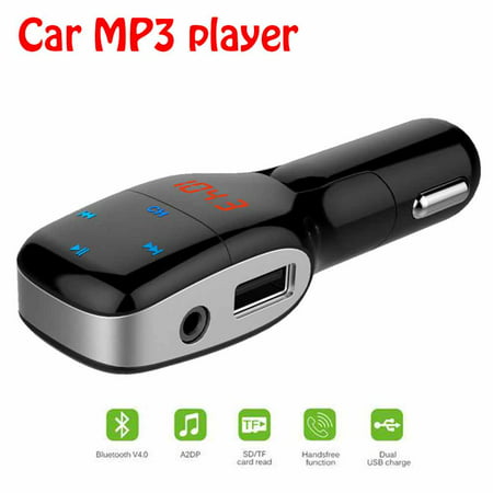 LED frequency display Bluetooth device Wirelessly car MP3 player Built-in Microphone Support Bluetooth hands-free FM Transmitter USB Disk/Micro SD Card car mp3 kit car