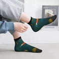 thumbnail image 2 of Pofeuu Koi Pond Lilies Print 30cm Socks, Adult Running Hiking Socks for Youth and Adult, 2 of 7
