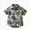 A21-White, variant on Boy Button Down Short Sleeve Shirt for Toddler Striped Shirt Boys Hawaiian Shirts for Summer 6-12 Months 12-24 Months 2t 3t 4t 5t 6t 7t 8t 9t Children 2-3 Years