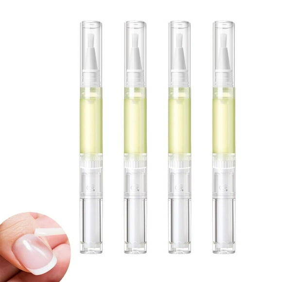 SUTENGDA Radiant Nail Growth Oil Radiant Nail Growth Oil Pen Nail Strengthener Cuticle Oil for Nails for Moisturize Strengthen Brighten Nails Care (4 Pcs)