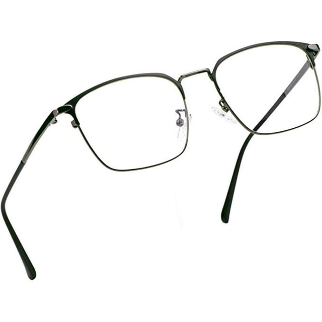 LifeArt Blue Light Blocking Computer Reading Glasses with Transparent Lens for Women/Men