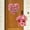 C, variant on Valentine's Day Door Hanger With Heart Letters, Happy Valentine's Day Message Decoration - Heart Letter Design, Festive Love Themed, Decorative For Indoor Entryway Wall - For