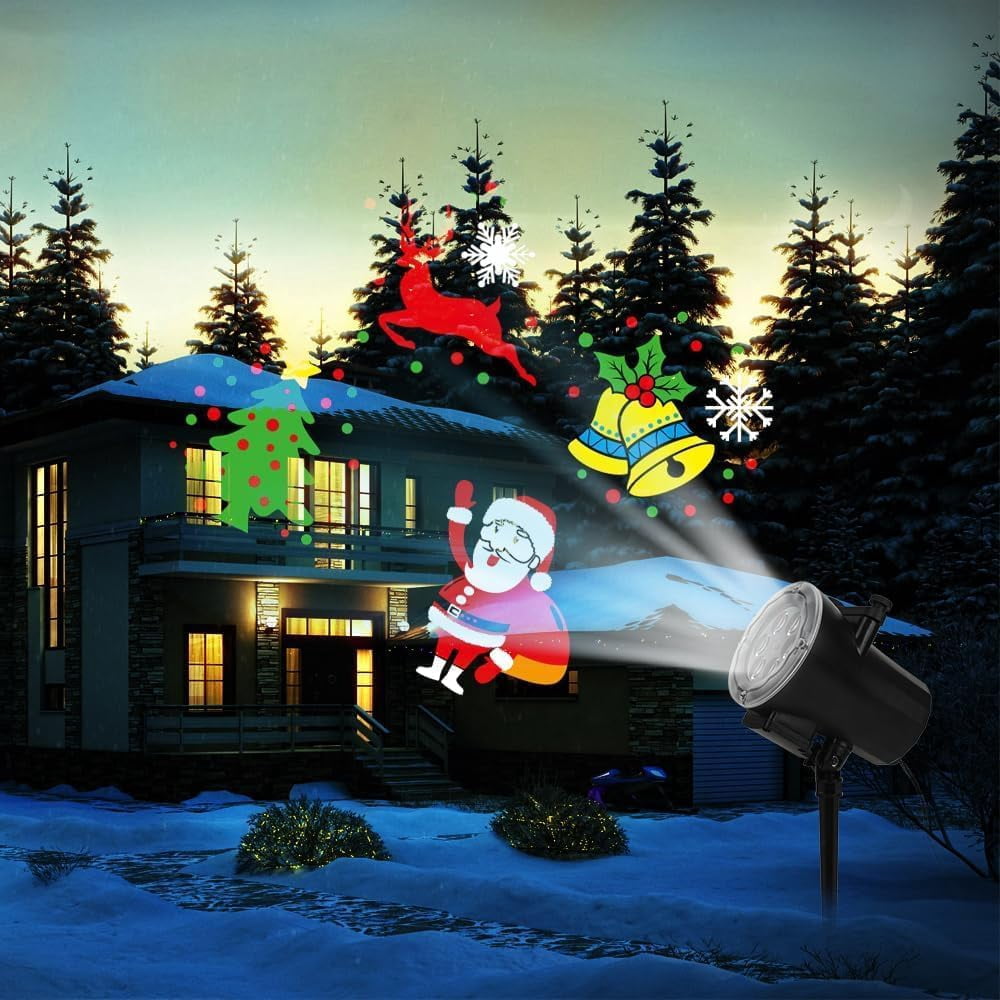 Panfright Halloween Projector, Christmas Projector Lights Indoor