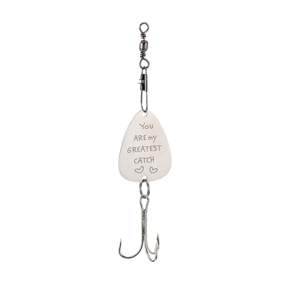 LOLIPPYY Decorative Fishing Lure Keychain with for Backpack, Purse, or Bag Accessory