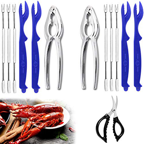 Stainless Steel Crab Leg Crackers and Tools