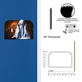 thumbnail image 3 of Off The Wall Plates - Spooky Ghost Glow in the Dark Decorative Acrylic Cover Triple Light Switch Wallplate, 3 of 5