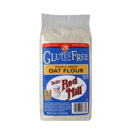 Bobs Red Mil Gluten Free Oat Flour Whole Grain, 22 (Best Grain Mill For Flour)