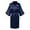 Navy, variant on Elvqul Women's Satin Robes Sale Womens Silk Robes Pink Comfy Long Bathrobe Robe
