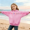 thumbnail image 5 of NAISIBABY Kids Valentine's Day Hoodie, Long Sleeve Pullover Funny Letter Graphic Boys Girls Fashion Tops Pink 5T, 5 of 7