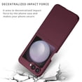 thumbnail image 4 of Designed for Samsung Galaxy Z Flip 6 Case, Support Wireless Charging Hard PC Slim Shockproof Drop Protective Skin Friendly Thin Fit Phone Case for Samsung Galaxy Z Flip 6, Winered, 4 of 6