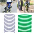 thumbnail image 4 of Happy Date Bicycle Spoke Reflector Bike Spoke Skins Wraps, Wheel Decoration Reflective Warning Strip for BMX MTB Kids Road Mountain Bike, 4 of 8