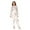 Delicate Butterflies and Flowers, variant on 1 Piece Adult Onesie Pajamas Cozy & Loose-Fit Sleepsuit Loungewear with Pockets Little Butterfly and Rose X-Small