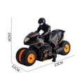thumbnail image 3 of Motocicletas De Control Remoto 360 Grados Acción Giratoria Rotación Drift Stunt Moto 2Wd Motos Rc De Alta Velocidad 2.4 Ghz Control Remoto Racing Motocicleta Juguetes Para Niños Niños Vogacara FN002805-00, 3 of 6
