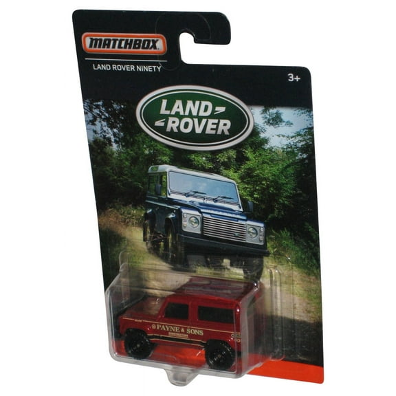 Matchbox Land Rover Ninety (2016) Mattel Red Die-Cast Car