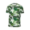 thumbnail image 6 of Wukai Football 7 Print Men's Short-Sleeved Mesh T-Shirt,Quick-Dry Short Sleeve Workout T-Shirt-, 6 of 8
