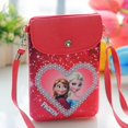 thumbnail image 1 of Disney-Bolso cruzado de dibujos animados de Frozen para niños, monedero impermeable de cuero PU, Cartera de almacenamiento, bolsa de teléfono de princesa para niñas9CHINA Fivean unisex, 1 of 2