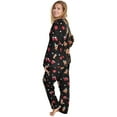 thumbnail image 2 of Angelina Cozy Fleece Notch Collar Pajama Set with Pockets (1-Pack), 2 of 4