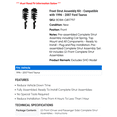 thumbnail image 2 of Front Strut Assembly Kit - Compatible with 1996 - 2007 Ford Taurus 1997 1998 1999 2000 2001 2002 2003 2004 2005 2006, 2 of 2