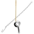 thumbnail image 3 of 1 Set Toilet Flush Handle Toilet Tank Flush Lever Replacement Flapper Chain Flush Handle Kit, 3 of 8