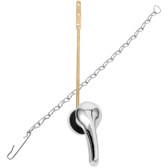 ORDDIART Toilet Flush Handle Replacement, Metal, Fits Standard Toilets, 0.8x2x1.4in, 1 Set
