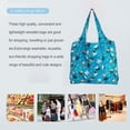 thumbnail image 2 of Jumpingount Bolsa de almacenamiento de gran capacidad, bolsas de compras a la moda, bolsa de poliéster plegable de alta resistencia, paquete de Type3 NO3, 2 of 6