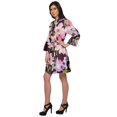 thumbnail image 3 of Moomaya Printed Kimono Robe For Girls Crossover Bathrobe Kimono Women Bathrobe, 3 of 5