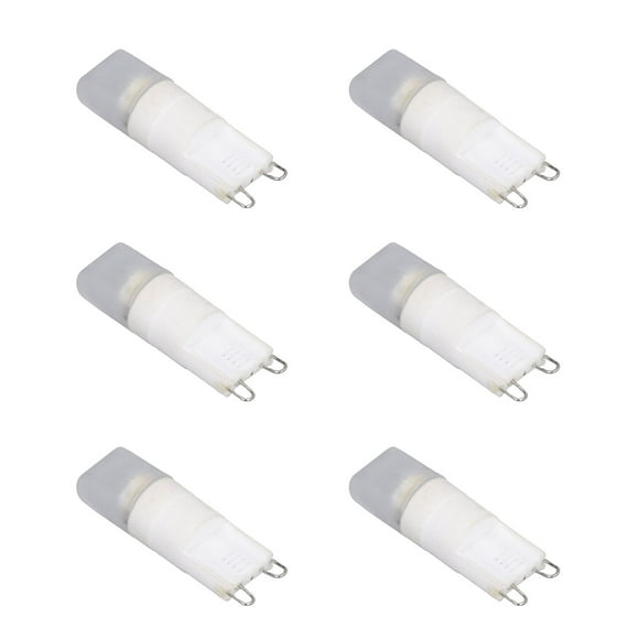 LED Bulb Replacement,6pcs G9 LED Bulb Cool White Bulb LED Bulb Highly Versatile