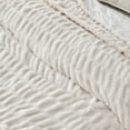 thumbnail image 5 of White Faux Fur Reversible Throw Blanket for Couch or Chair, 50" x 60", 5 of 5