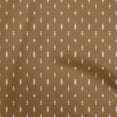 thumbnail image 1 of oneOone Cotton Poplin Twill Brown Fabric Tribal Diy Clothing Quilting Fabric Print Fabric By Yard 56 Inch Wide, 1 of 5