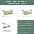thumbnail image 4 of Liberty 368mm Flat End Bar Pull, Stainless Steel, 4 of 7