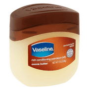 Vaseline Original BlueSeal Cocoa Butter Pure Jelly Travel Size 1.7oz (50 ml), Pack of 3
