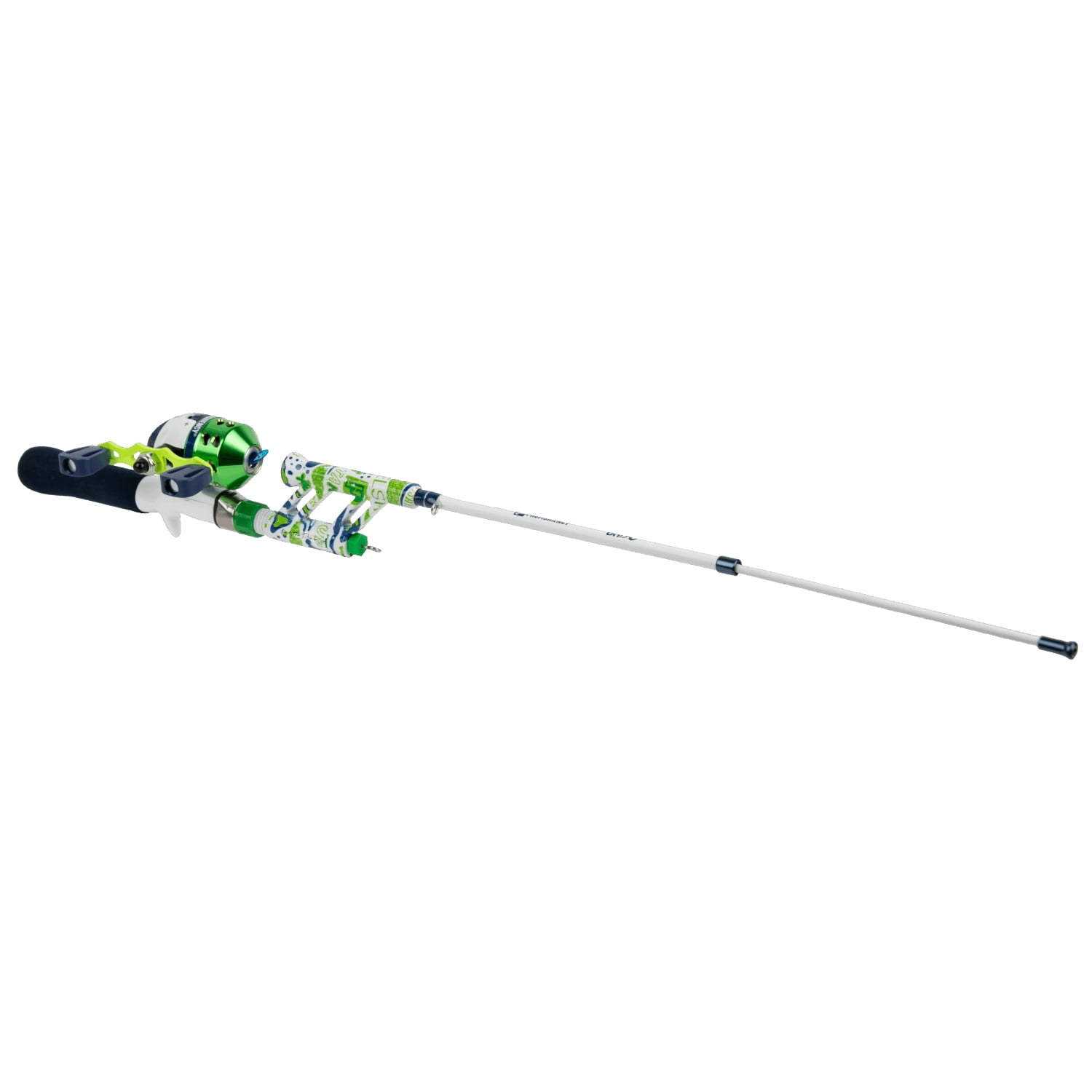 Tiny Micro TF Pocket Combo - Green Briyo Fishing Rod & Reel Set