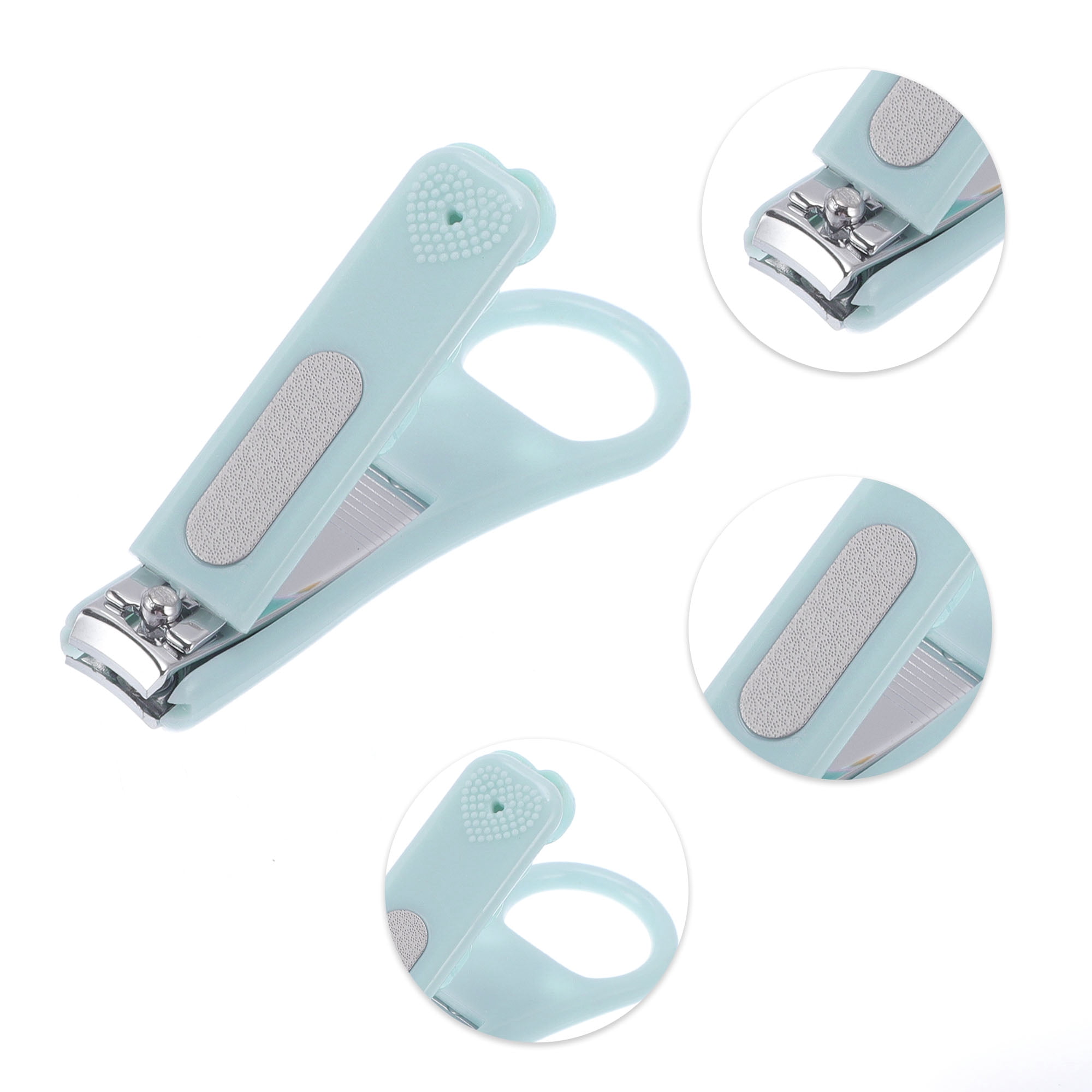 Unique Bargains Cartoon Pattern Nail Clippers 3.15"x0.98" 1 Pc Blue