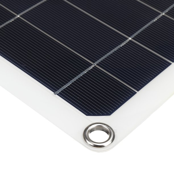 Kit de panel solar de 100 W con controlador para cargador de batería de teléfono para coche, yate, caravana, barco Ndcxsfigh Para estrenar