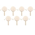 thumbnail image 2 of deevoka 7Pcs DIY Wooden Rattle Drum Mini Shaking Toy Handmade Decoration Hand Bell Blank, 2 of 8